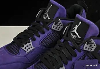 Hyperoad Travis Scott Air Retro 4 Jordan Purple x 0704